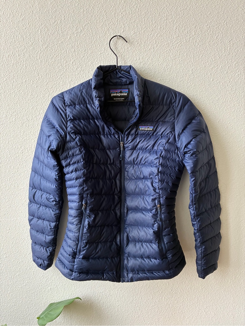 Patagonia Navy Women's Quilted Down Puffer Jacket